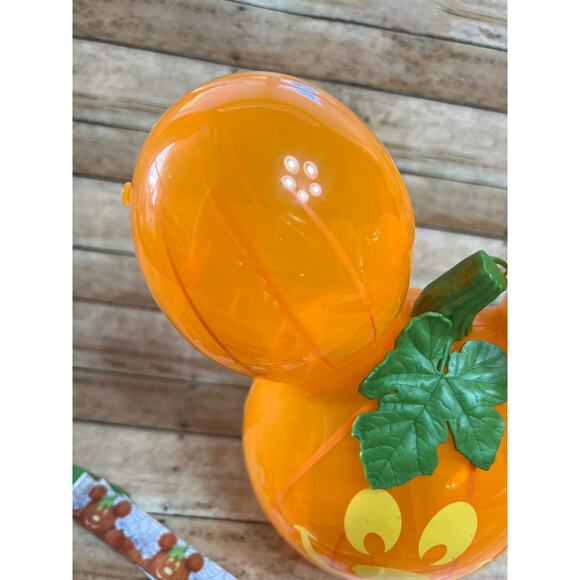 Disney World Mickey Mouse Balloon Pumpkin Popcorn Bucket Halloween DISNEY PARKS - Picture 4 of 12